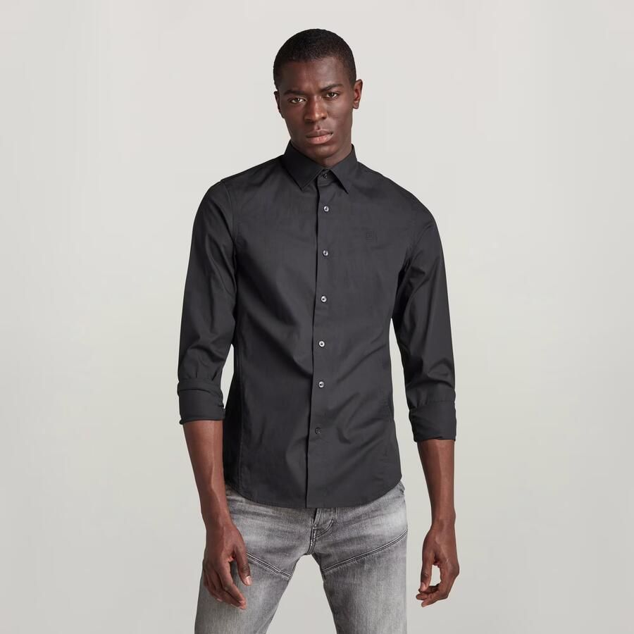 G-Star RAW Overhemd met lange mouwen Dressed Super Slim Hemd - Foto 3