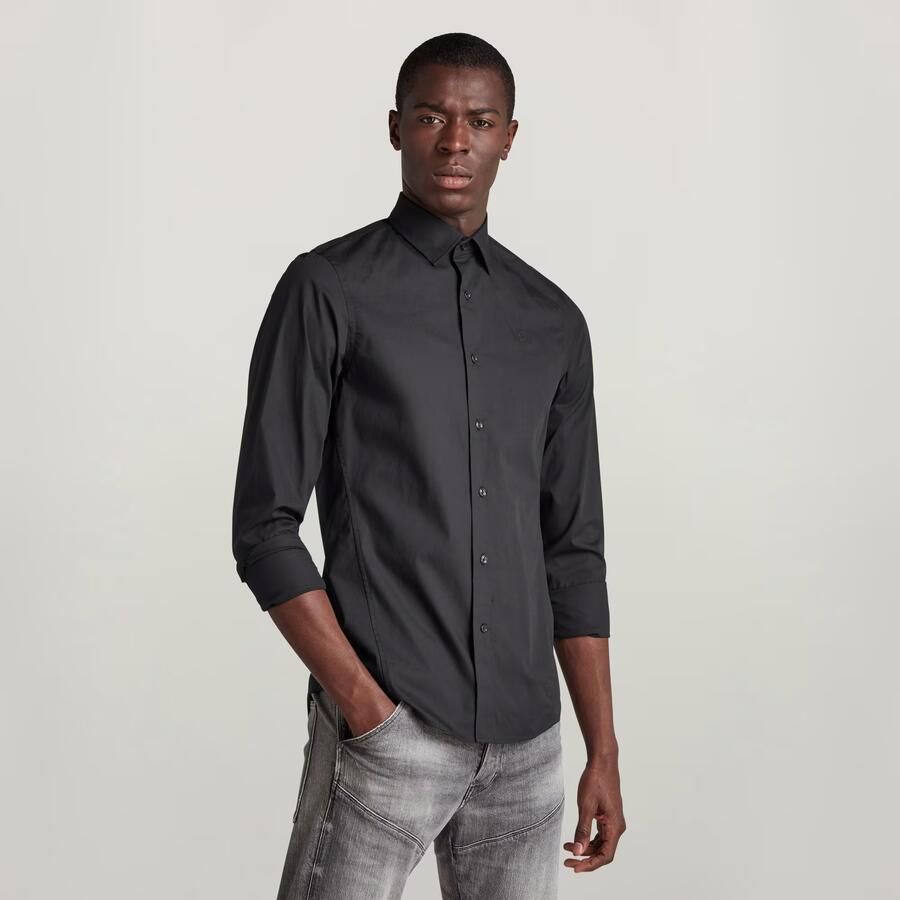 G-Star RAW Overhemd met lange mouwen Dressed Super Slim Hemd - Foto 4