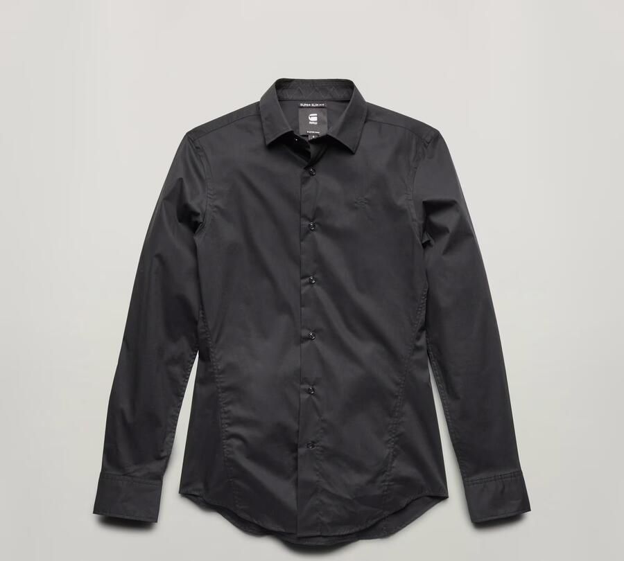 G-Star RAW Overhemd met lange mouwen Dressed Super Slim Hemd - Foto 9
