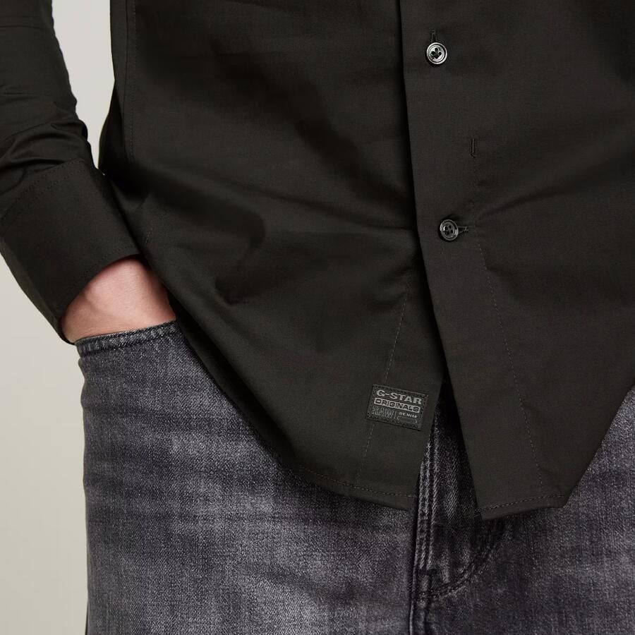 G-Star RAW Overhemd met lange mouwen Dressed Super Slim Hemd - Foto 6