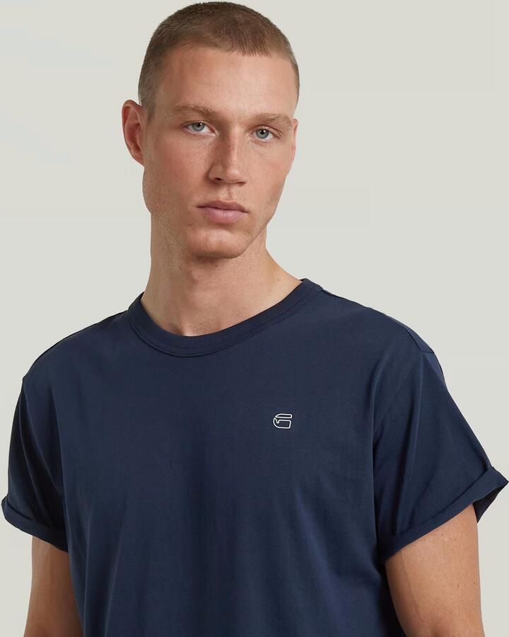 G-Star RAW Ductsoon Relaxed T-Shirt Donkerblauw Heren - Foto 4