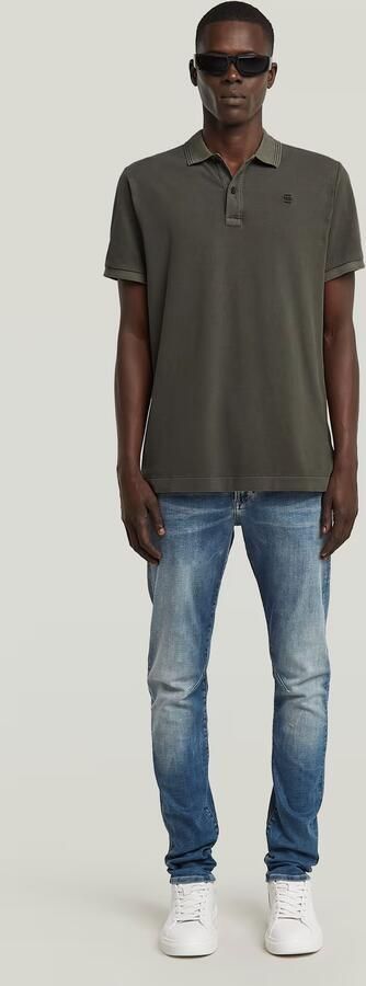 G-Star RAW Poloshirt Dunda slim fit Logoborduursel op borsthoogte - Foto 8