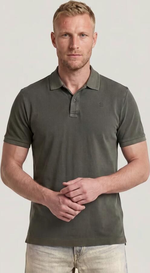 G-Star RAW Poloshirt Dunda slim fit Logoborduursel op borsthoogte - Foto 8