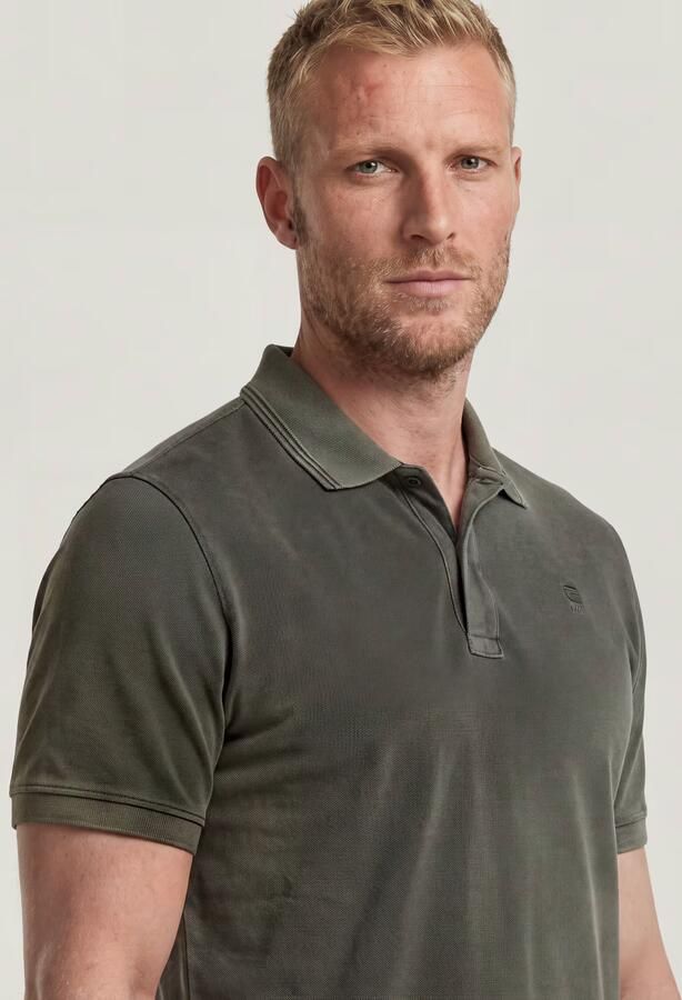 G-Star RAW Poloshirt Dunda slim fit Logoborduursel op borsthoogte - Foto 7