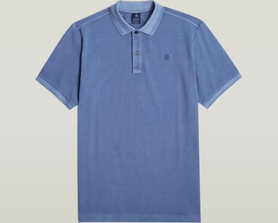 G-Star RAW Poloshirt Dunda slim fit Logo-embossing op de borst - Foto 6