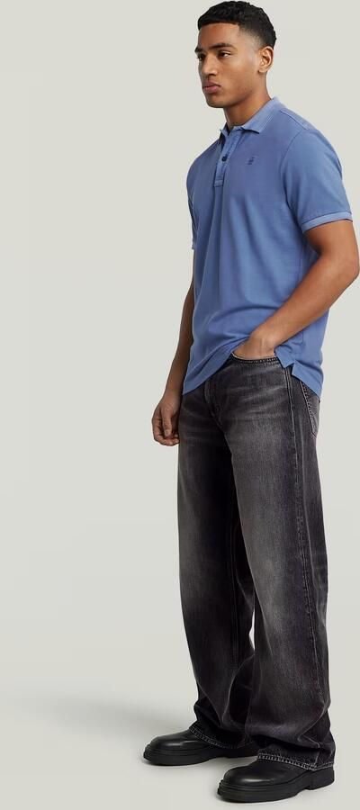 G-Star RAW Poloshirt Dunda slim fit Logo-embossing op de borst - Foto 9