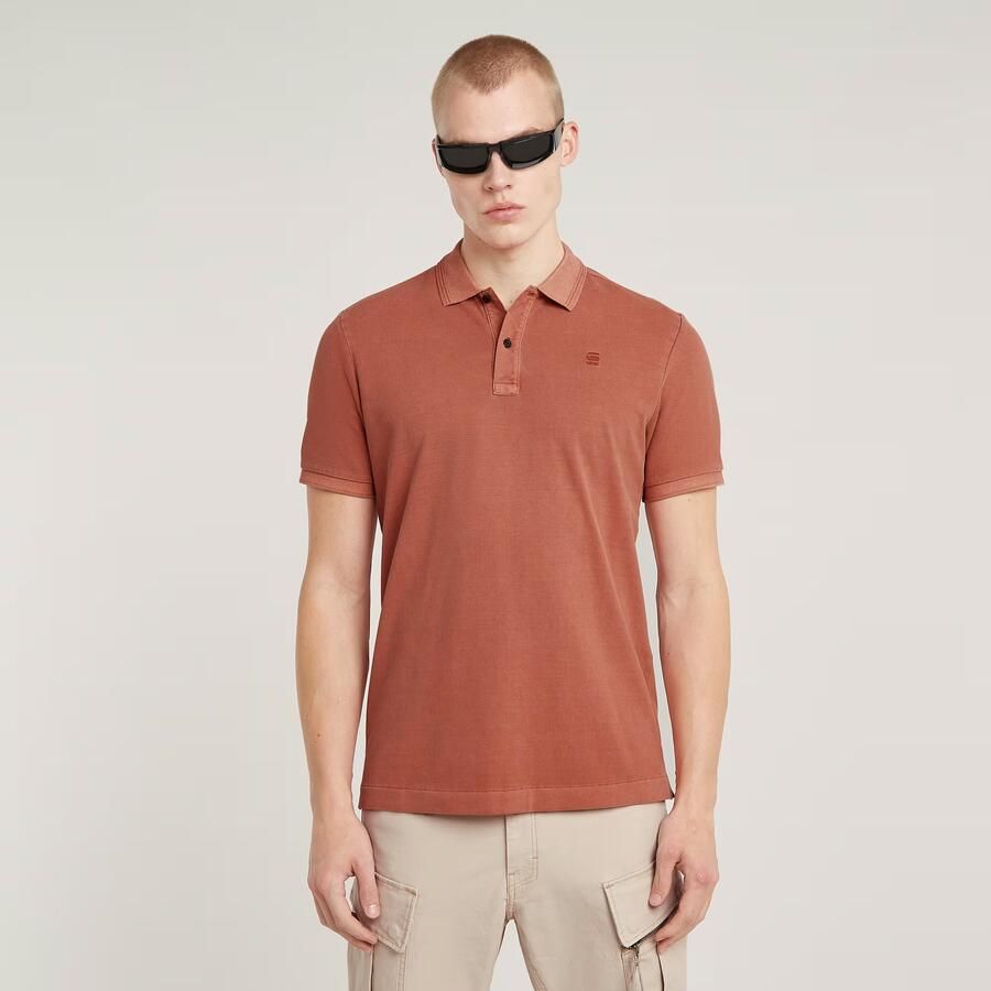 G-Star Raw T-shirt D11595-D756 DUNDA OVERDYED-H034 ETRUSCAN RED - Foto 7