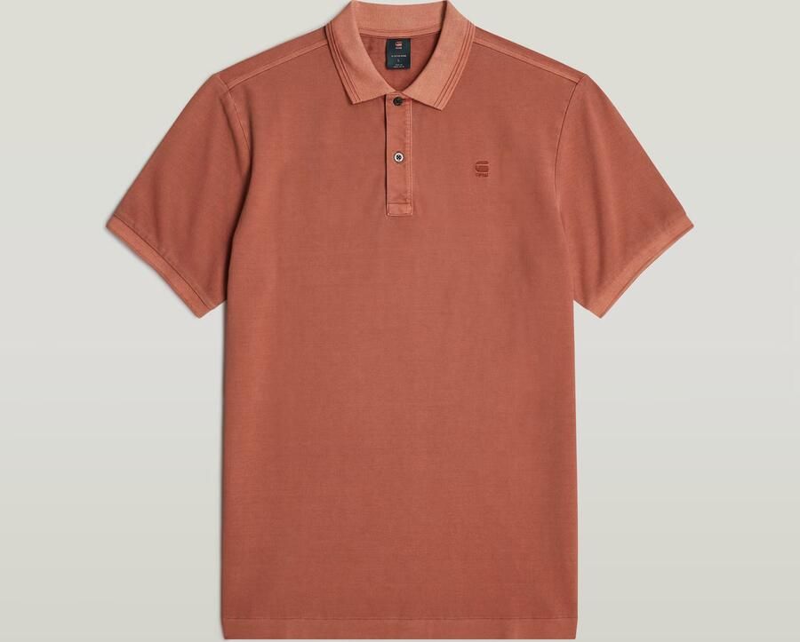 G-Star Raw T-shirt D11595-D756 DUNDA OVERDYED-H034 ETRUSCAN RED - Foto 6