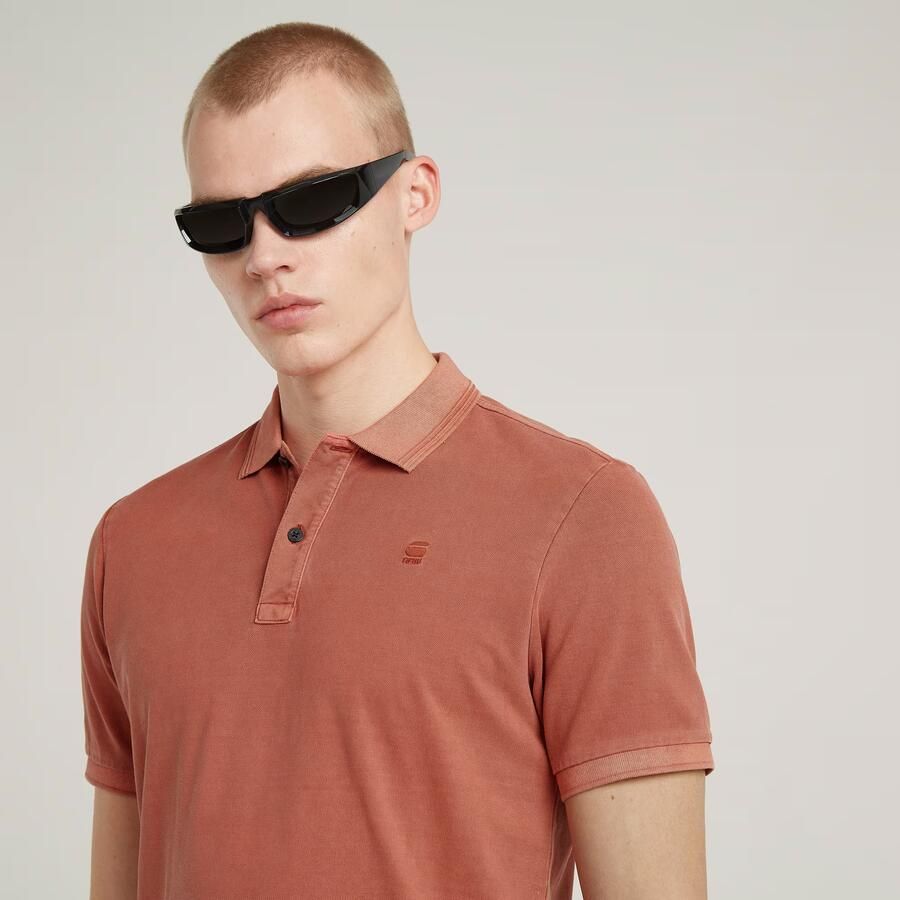 G-Star Raw T-shirt D11595-D756 DUNDA OVERDYED-H034 ETRUSCAN RED - Foto 3