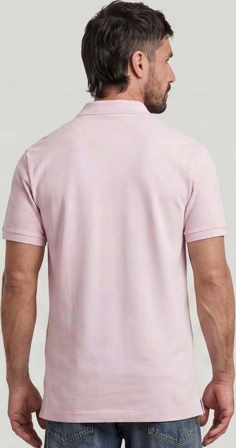 G-Star RAW Dunda Overdyed Slim Polo Roze Heren - Foto 4