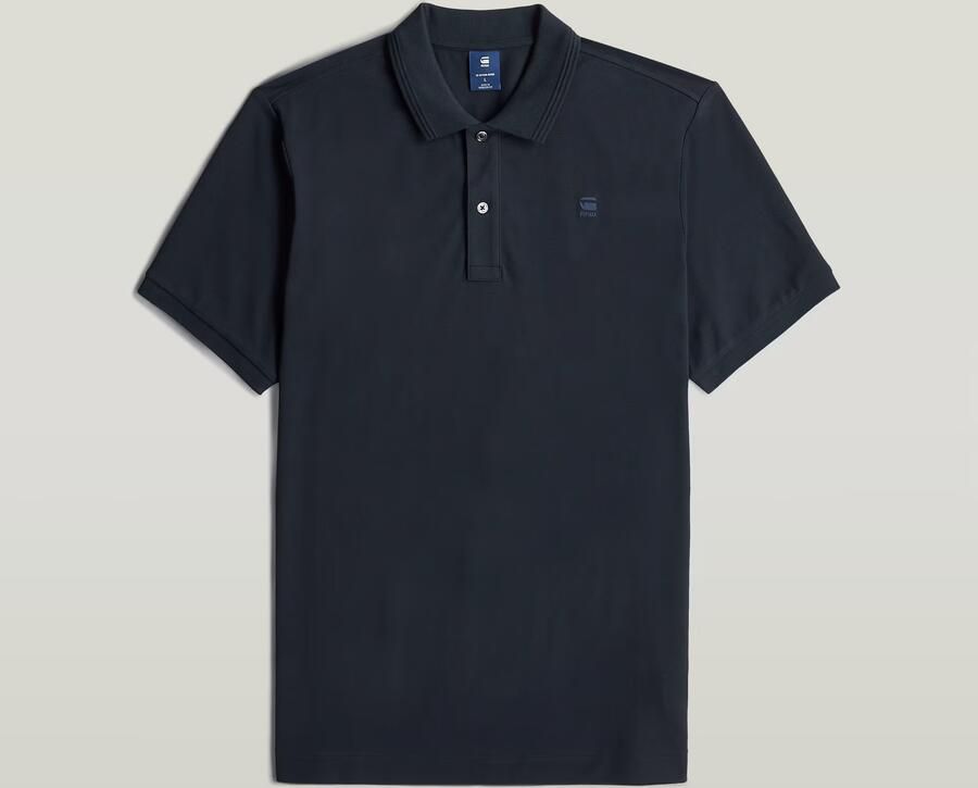 G-Star RAW Dunda Slim Polo Donkerblauw Heren - Foto 6