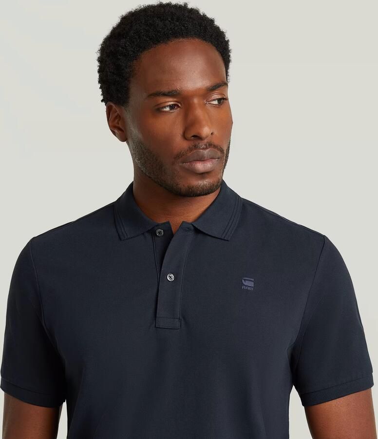 G-Star RAW Dunda Slim Polo Donkerblauw Heren - Foto 5