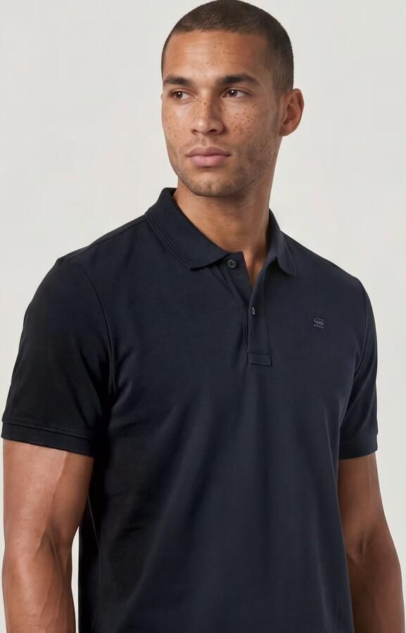 G-Star RAW Dunda Slim Polo Donkerblauw Heren - Foto 7