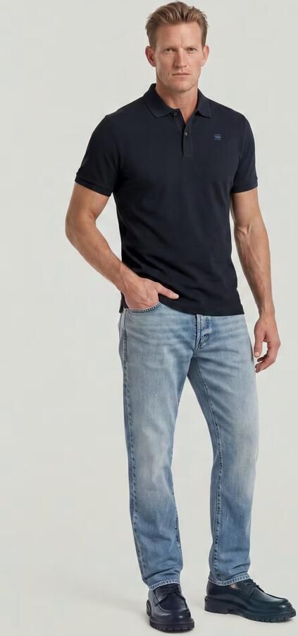 G-Star RAW Dunda Slim Polo Donkerblauw Heren - Foto 8