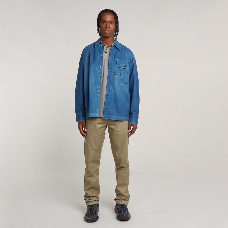 G-Star RAW Dunda Slim Polo Grijs Heren - Foto 4