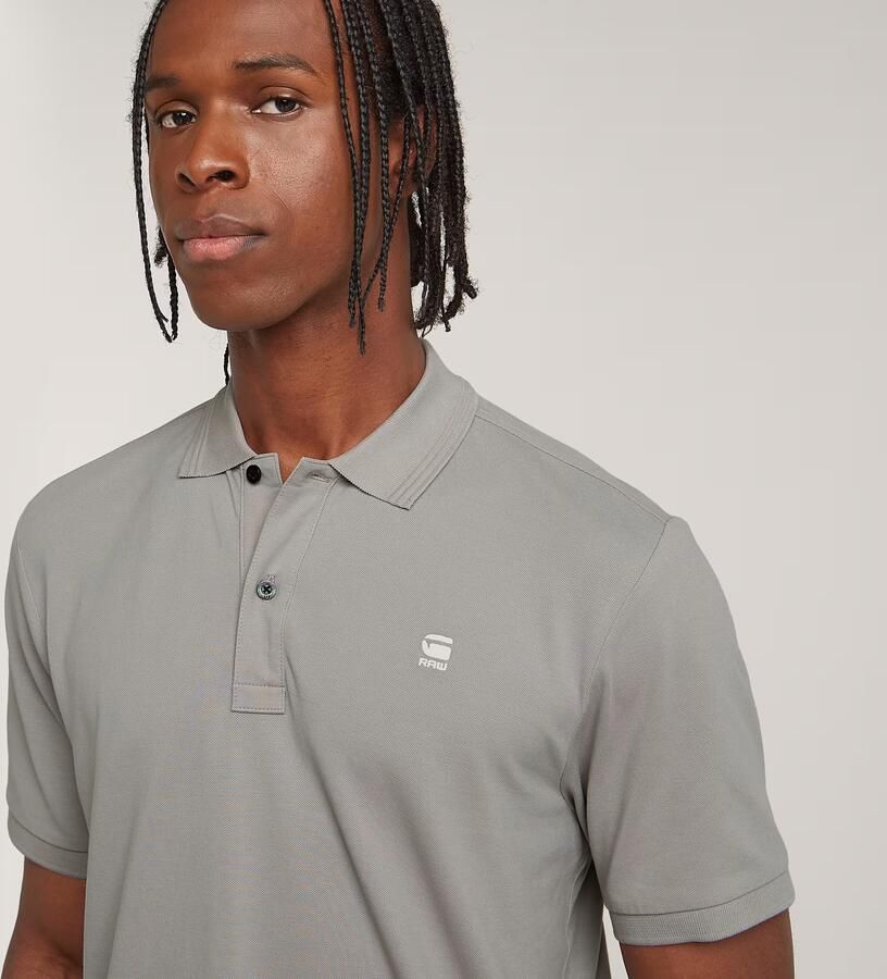 G-Star RAW Dunda Slim Polo Grijs Heren - Foto 7