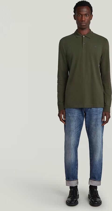 G-Star RAW Dunda Slim Polo Grijs Heren - Foto 5