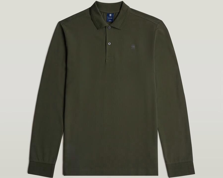 G-Star RAW Dunda Slim Polo Grijs Heren - Foto 3