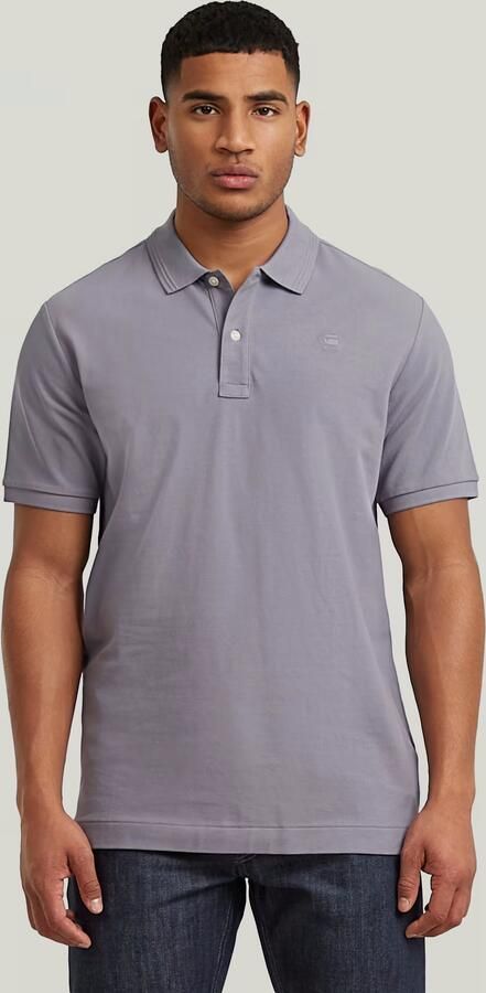 G-Star RAW Dunda Slim Polo Grijs Heren - Foto 4