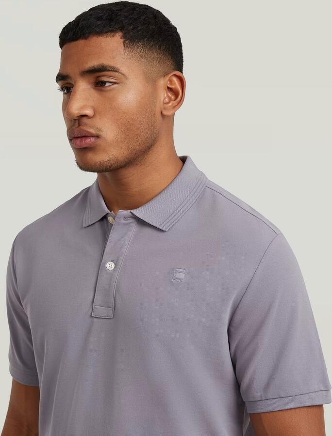 G-Star RAW Dunda Slim Polo Grijs Heren - Foto 6