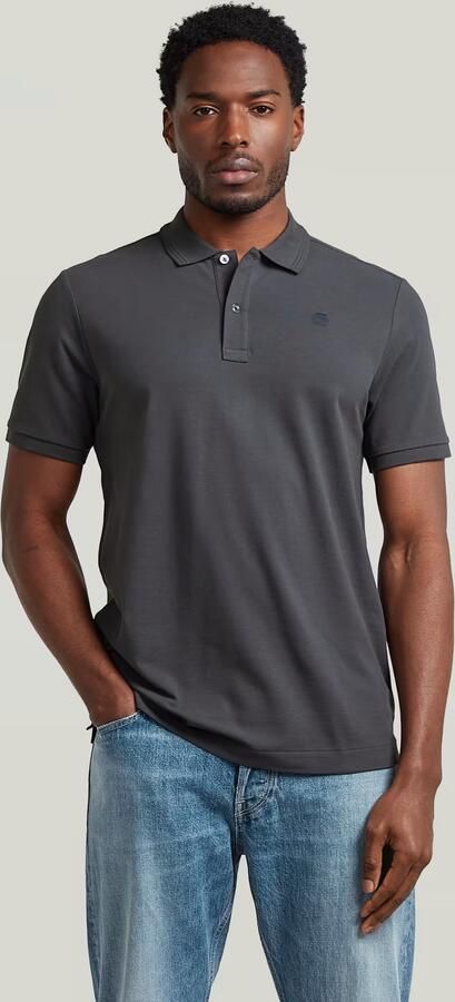 G-Star RAW Dunda Slim Polo Grijs Heren - Foto 3
