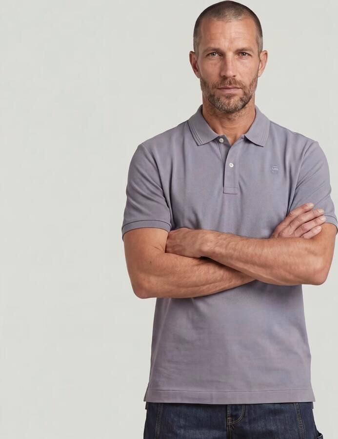 G-Star RAW Dunda Slim Polo Grijs Heren - Foto 7