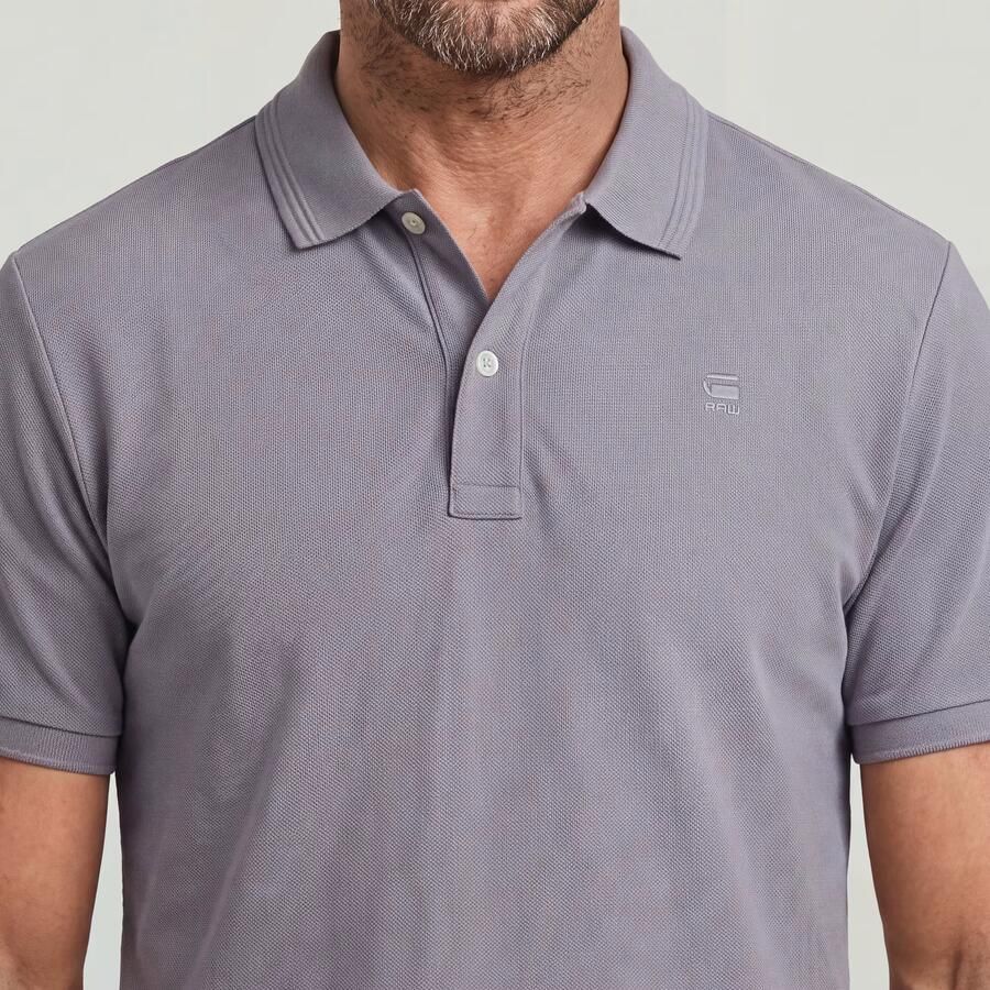 G-Star RAW Dunda Slim Polo Grijs Heren - Foto 5