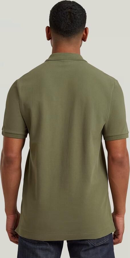 G-Star RAW Dunda Slim Polo Groen Heren - Foto 5