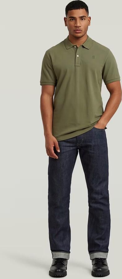 G-Star RAW Dunda Slim Polo Groen Heren - Foto 6