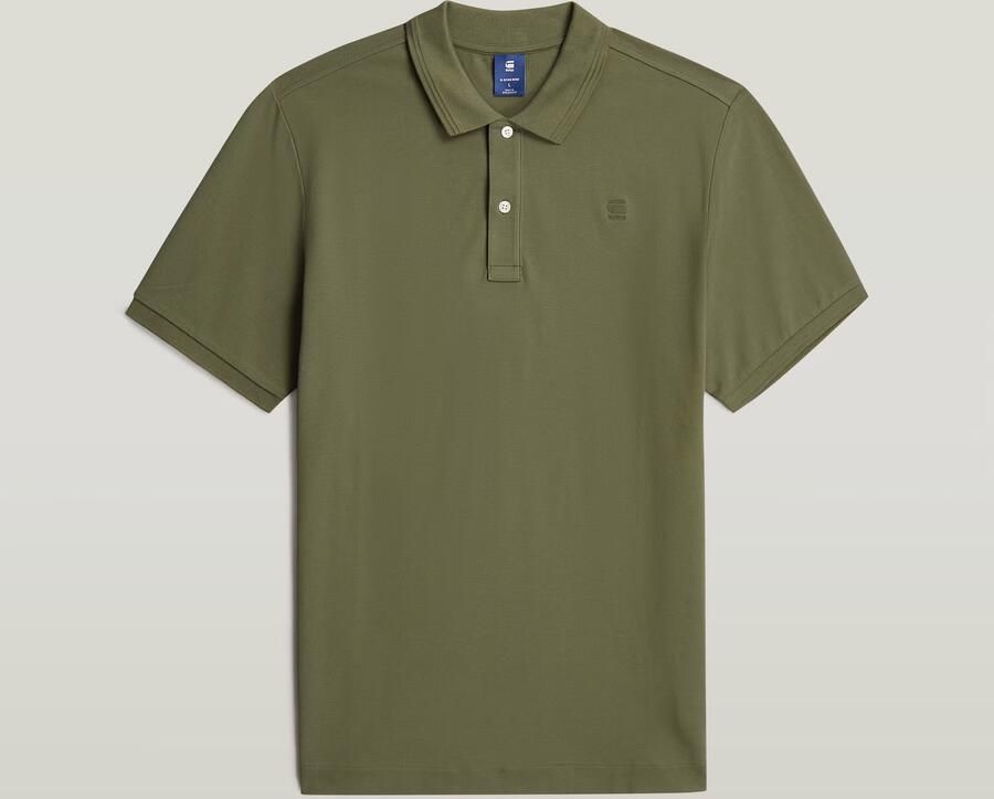 G-Star RAW Dunda Slim Polo Groen Heren - Foto 3
