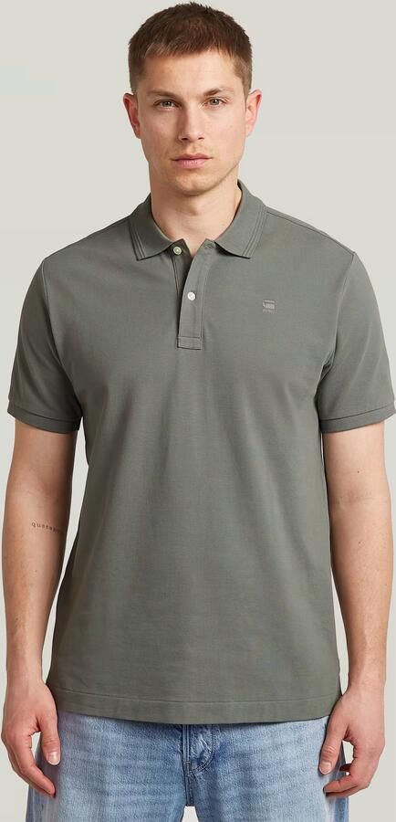 G-Star RAW Dunda Slim Polo Groen Heren - Foto 3