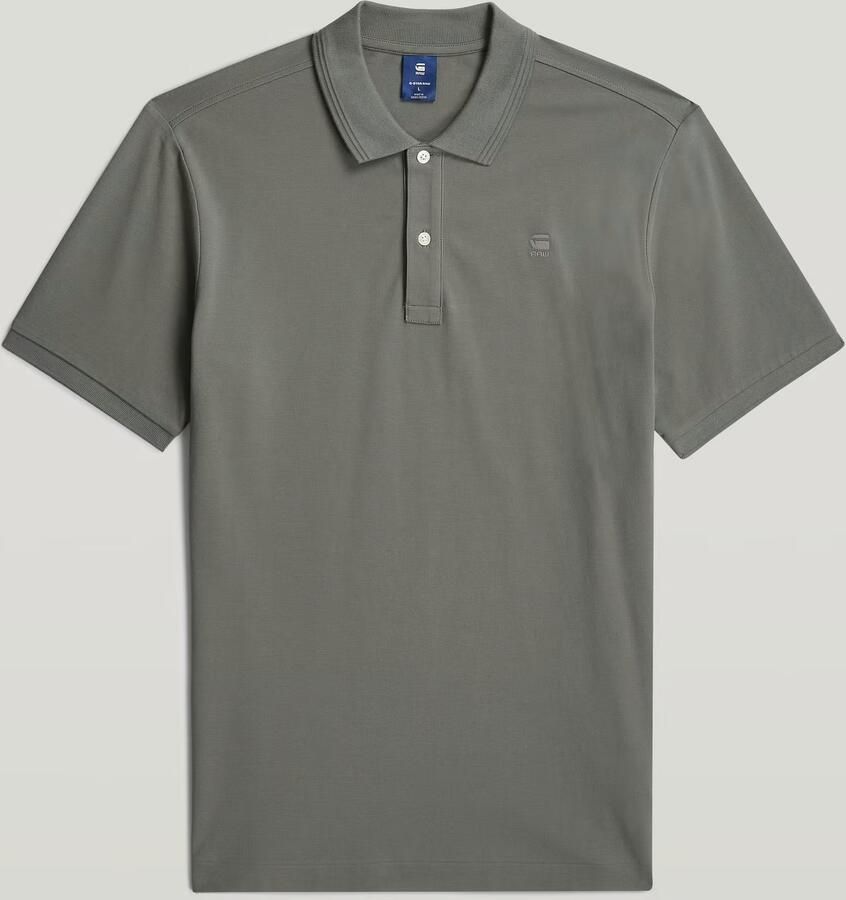 G-Star RAW Dunda Slim Polo Groen Heren - Foto 5