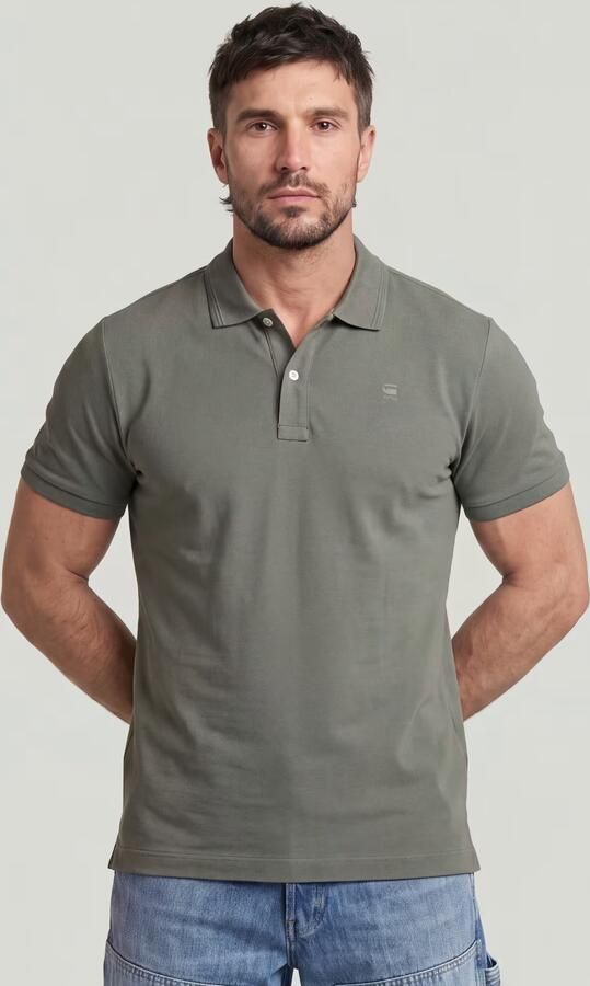 G-Star RAW Dunda Slim Polo Groen Heren - Foto 7