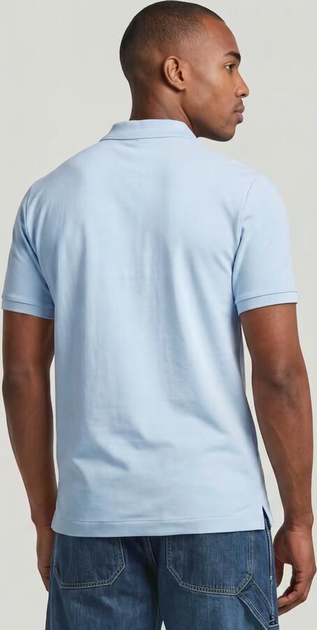 G-Star RAW Dunda Slim Polo Lichtblauw Heren - Foto 5
