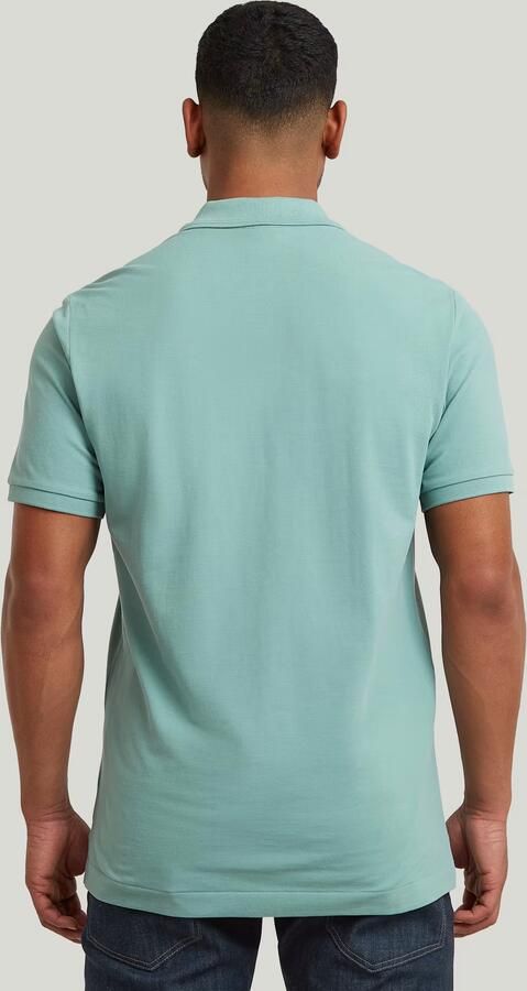 G-Star RAW Dunda Slim Polo Midden blauw Heren - Foto 7