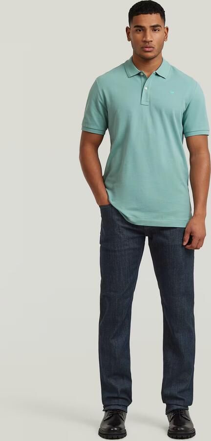 G-Star RAW Dunda Slim Polo Midden blauw Heren - Foto 8