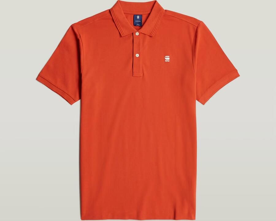 G-Star RAW Dunda Slim Polo Rood Heren - Foto 5
