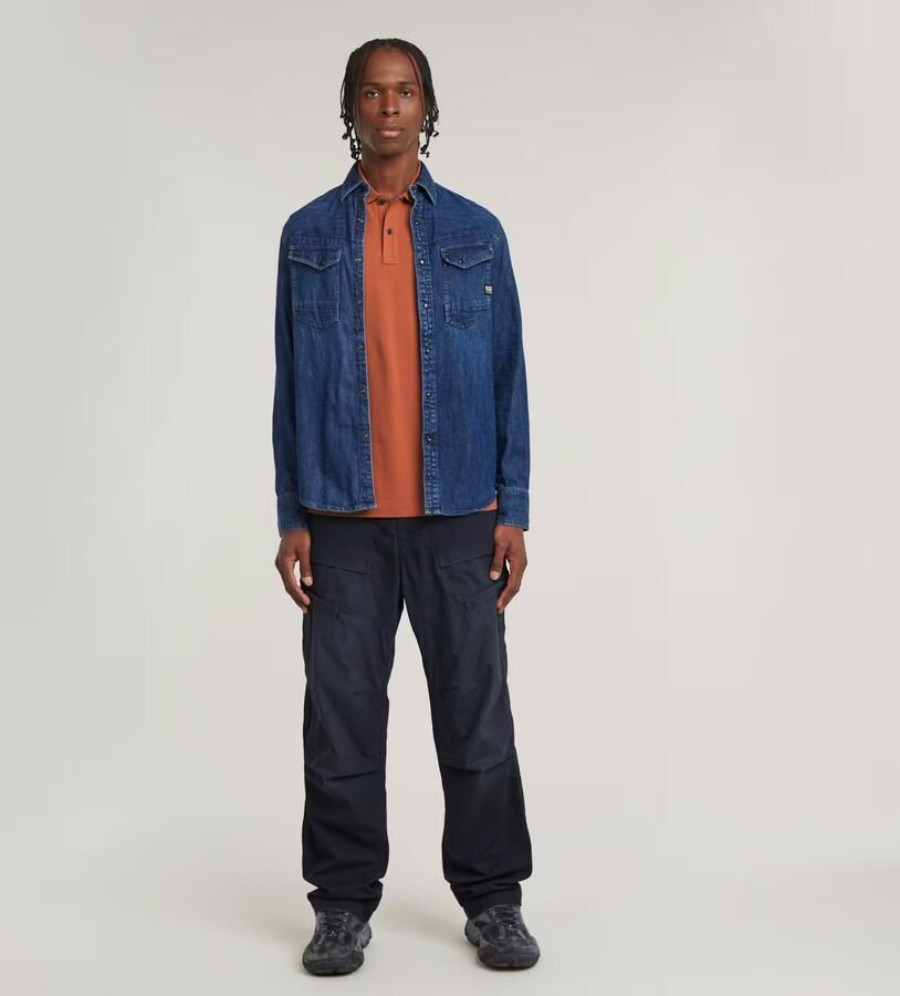 G-Star Raw Polo Shirt Korte Mouw Polo rayé Dunda - Foto 5