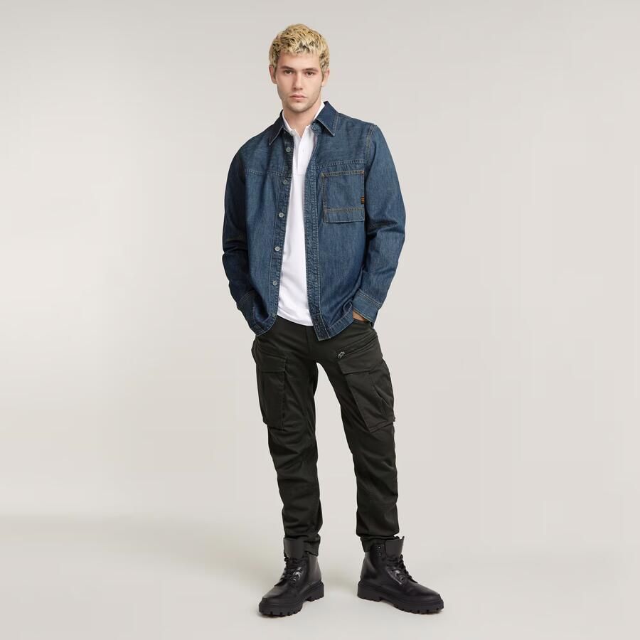 G-STAR RAW Heren Polo's & T-shirts Dunda Slim Polo S s Gebroken Wit - Foto 13