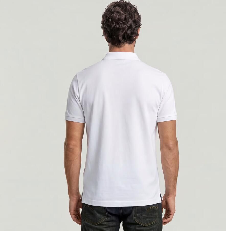 G-STAR RAW Heren Polo's & T-shirts Dunda Slim Polo S s Gebroken Wit - Foto 15