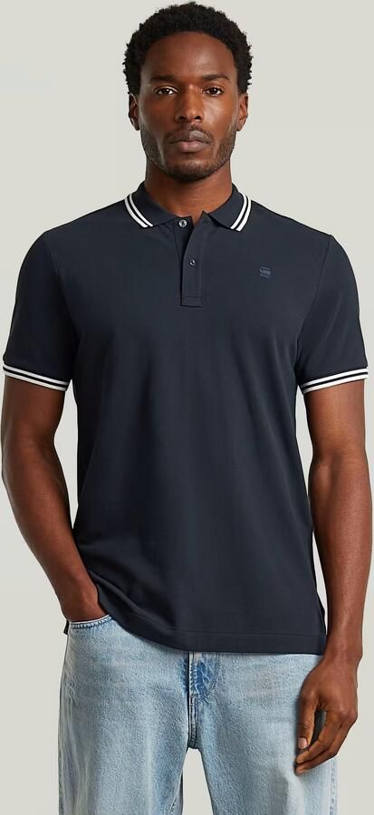 G-Star Raw Slim fit poloshirt met gestikt logo model 'Dunda' - Foto 6