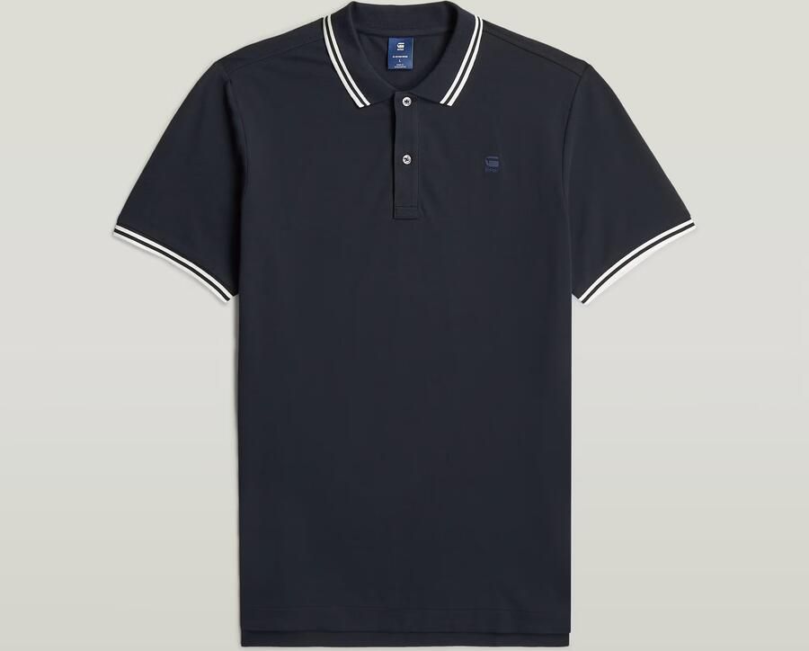 G-Star Raw Slim fit poloshirt met gestikt logo model 'Dunda' - Foto 7