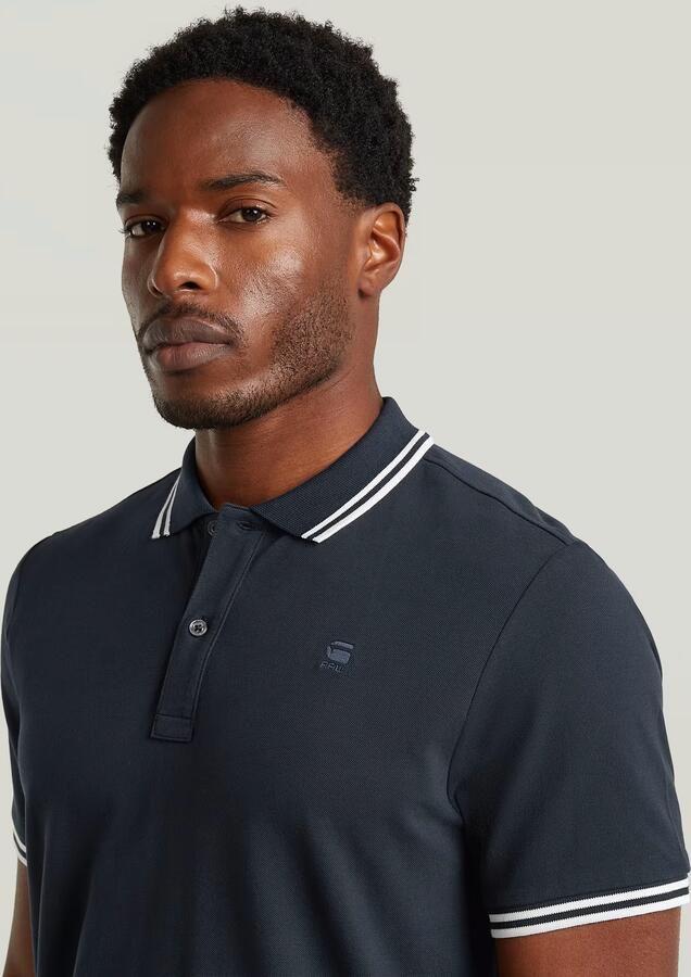 G-Star Raw Slim fit poloshirt met gestikt logo model 'Dunda' - Foto 8