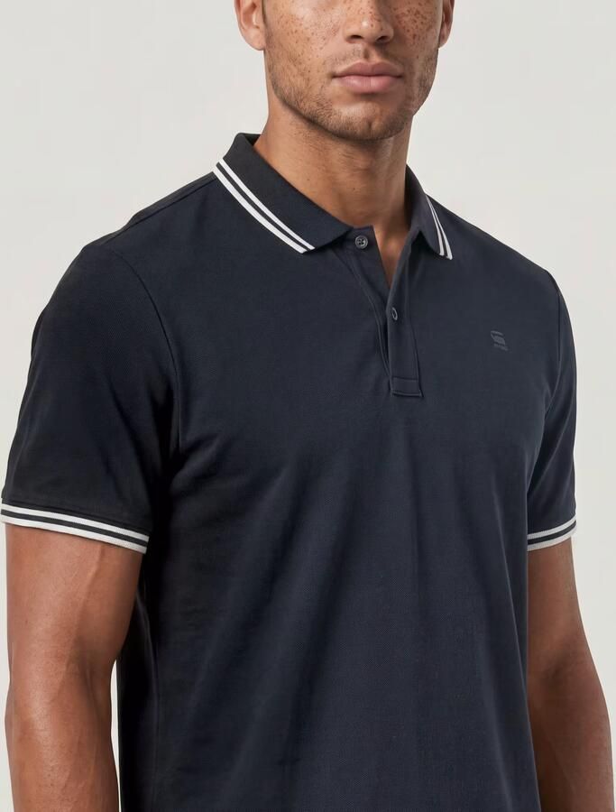 G-Star Raw Slim fit poloshirt met gestikt logo model 'Dunda' - Foto 6