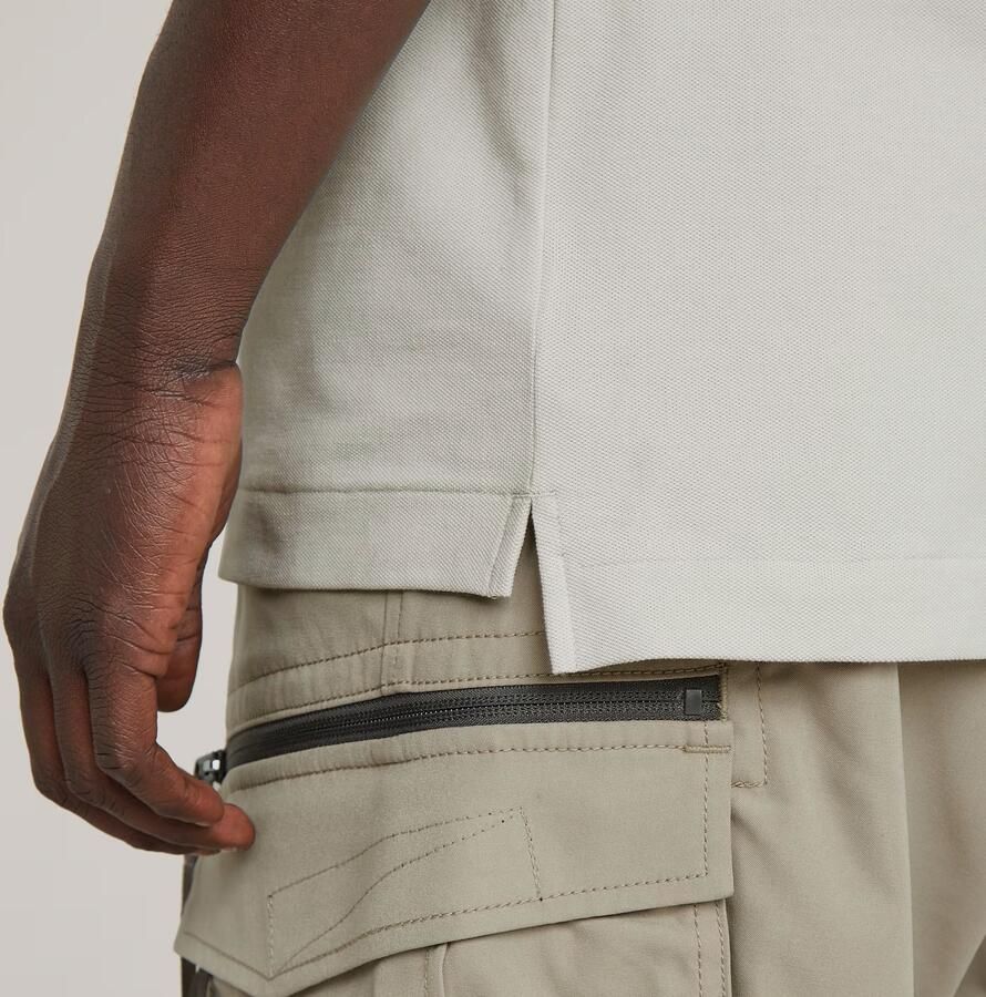 G-Star RAW Dunda Slim Stripe Polo Grijs Heren - Foto 8