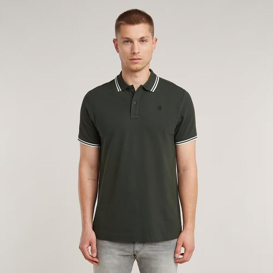 G-Star Raw Slim fit poloshirt met labelstitching model 'Dunda' - Foto 7