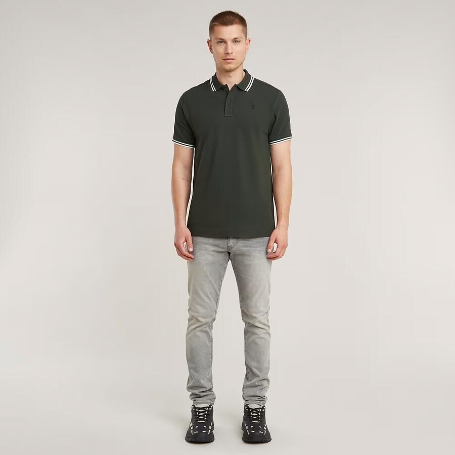 G-Star Raw Slim fit poloshirt met labelstitching model 'Dunda' - Foto 2