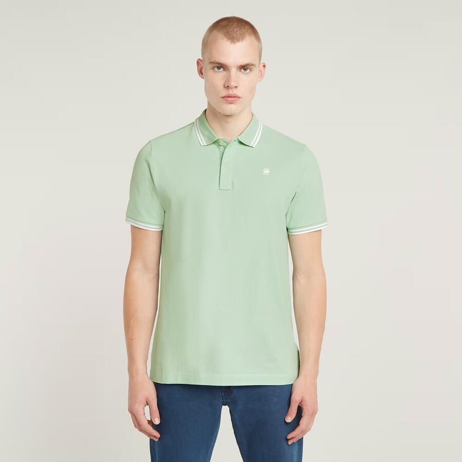 G-Star Raw Slim fit poloshirt met labelstitching model 'Dunda' - Foto 7