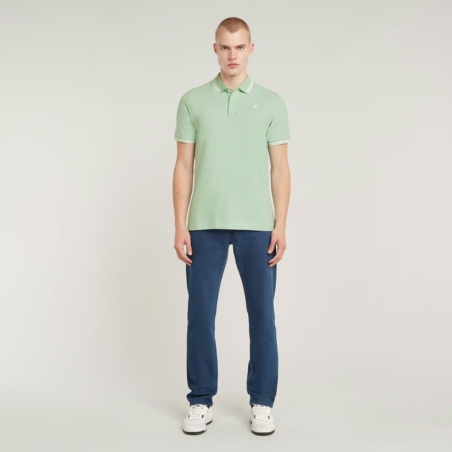 G-Star Raw Slim fit poloshirt met labelstitching model 'Dunda' - Foto 2