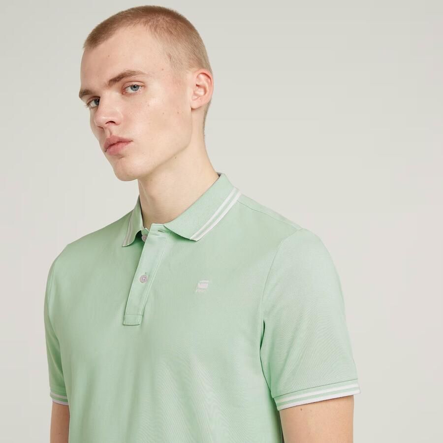 G-Star Raw Slim fit poloshirt met labelstitching model 'Dunda' - Foto 3